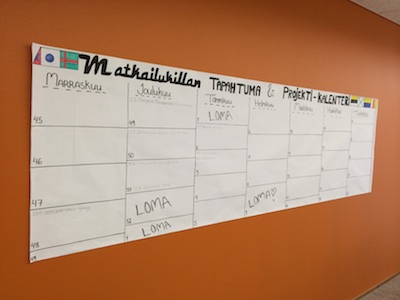 Matkailukillan tapahtuma- ja projektikalenteri