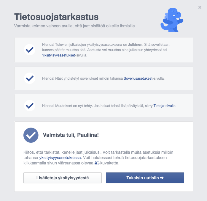 Facebookin tietosuojatarkastus kuva 5